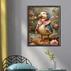 Peter Rabbit Duck-11CT Stamped Cross Stitch 40*50cm
