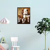 >SALE<5D DIY Full Square Drill Partial AB Drill Diamond Painting Two Cows Kit 35x45cm