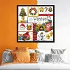 Winter-14CT Stamped Cross Stitch Kit(27x27cm)