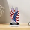 (US Local)DIY Special Shaped Double Sided Diamond Painting Tabletop Ornaments Kit