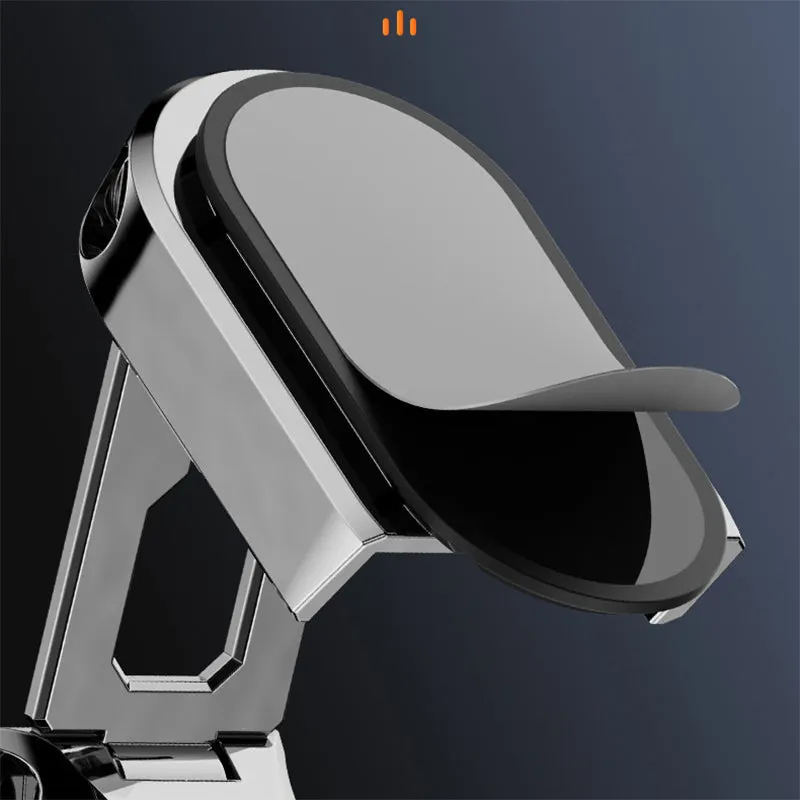 Car magnetic mobile phone navigation bracket 