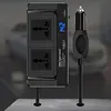 200W Car Power Inverter 12V to 220V Car Voltage Converter 4 USB Ports Adapter