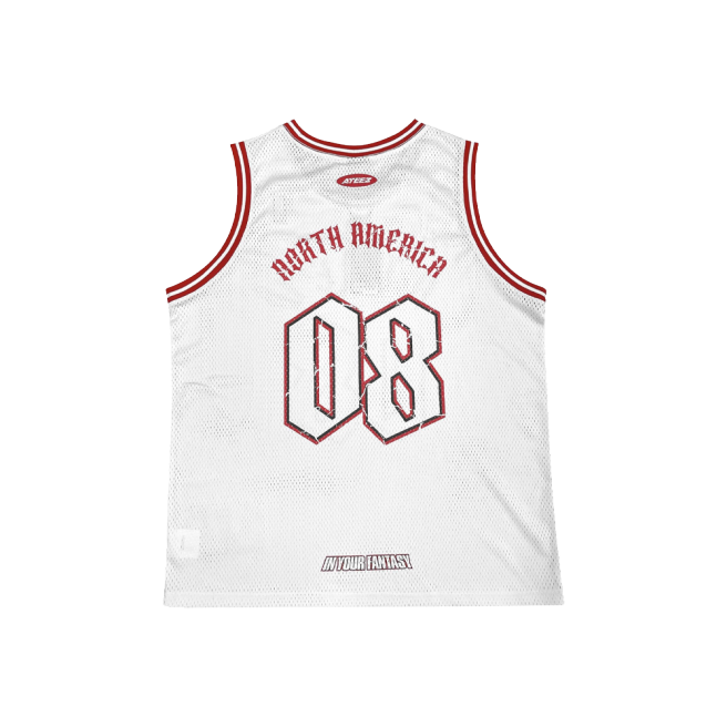 2025 ATEEZ In Your Fantasy World Tour North America Basketball Uniform