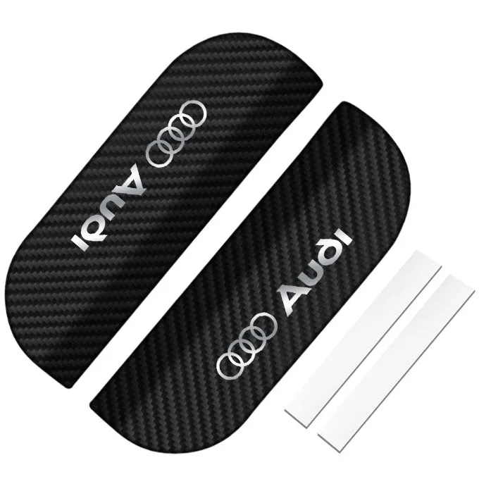 Car Reversing Mirror Rain Shield Reflective Rain Shield With Car Logo