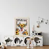 Diamond Painting -DIY Full Square Drill Sunflower Deer Head