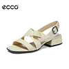 ECCO&reg; Damskie sandały z jagnięcej sk&oacute;ry