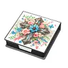Cross Leather Diamond Art Note Box with 160 Sheets of Paper for Beginners