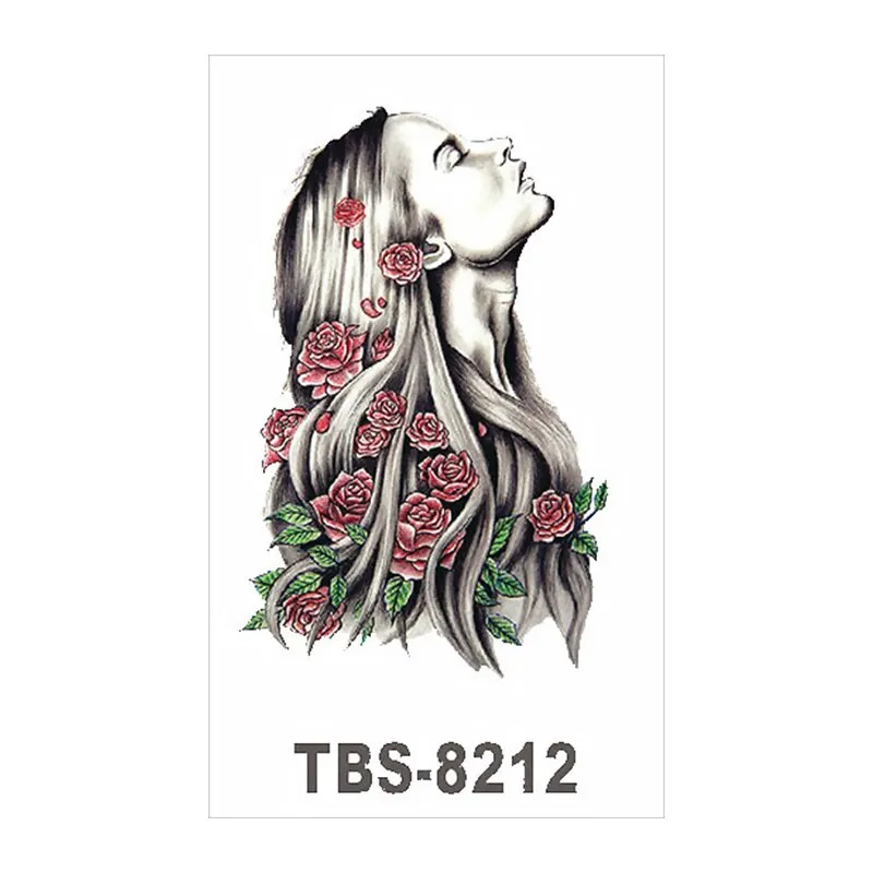 Waterproof Temporary Tattoo Stickers Wolf Fox Tattoo Chest Stickers Leg Arm Tatoo Man Woman Fake Tattoo Art Fashion Body Jewelry