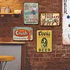 4PCS Beer Station - Vintage Metal Signs Set - 20*30cm/30*40cm