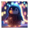 Penguin-Full Round Diamond Painting