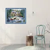 (US Local)Christmas Return - 14CT Stamped Cross Stitch Kit(54x43cm)