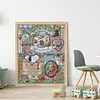 Winter-14CT Stamped Cross Stitch 38*49cm/14.96*19.29in