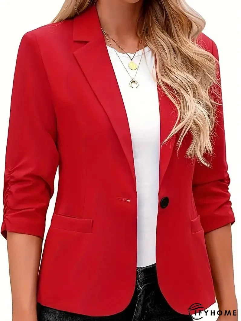Single Button Blazer for Women | IFYHOME