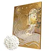 A Ray of Sunshine DIY Pearl Painting Kit with Frame 30x40cm Pearl Gem Paintings Picture Arts Craft for Adults Beginners Gift Home Wall Decor