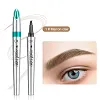 Crayon &agrave; Sourcils 3D Hydrofuge 4 Pointes