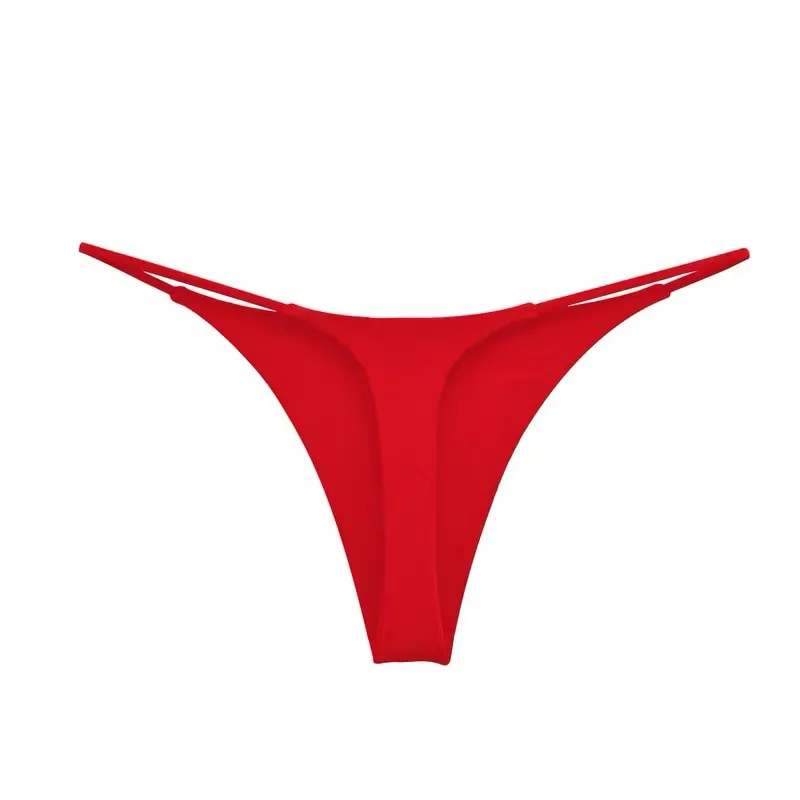 Comfort Breathable Seamless Thong Lingerie Sexy Low Waist Panties Women G Strings Fashion Leopard Intimates Underwear Christmas