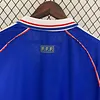 1998 Retro Long Sleeve France Home Football Shirt 1:1 Thai Quality