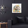 Elephant Flowers - Paint by Numbers Acrylic Painting 20*20CM(HOT)