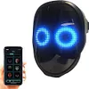 [DIY Pattern LED Luminous Mask] APP controllable long standby dance nightclub mask