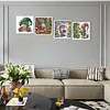 (US Local)4Pack Xmas-Special Shaped Diamond Painting Kit(30x30cm)
