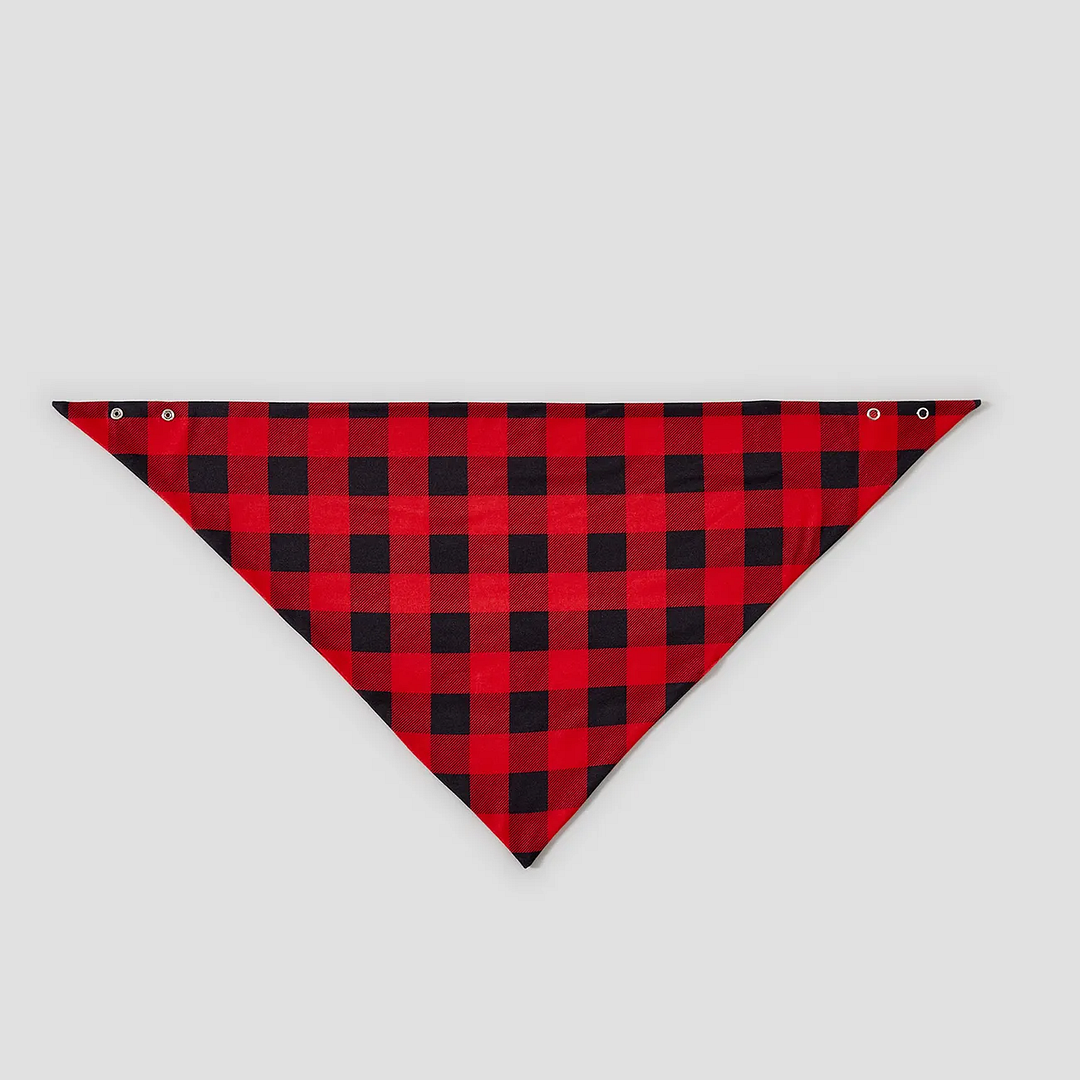 Merry Christmas Letter & Tree Printed Pattern White Long Sleeve Top And Red & Black Plaid Pants Family Matching Pajamas