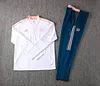 2021/2022 Arsenal Half-Pull Training Suit White Football Shirt 1:1 Thai Quality