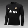 2022/2023 Chelsea Half-Pull Training Suit Black Football Shirt 1:1 Thai Quality Set love fball