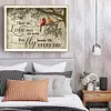 Bird Letter - Full Round Diamond Painting(40x50cm)