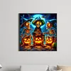 Diamond Painting-DIY Full Round Drill Halloween Skull(40*40 CM)