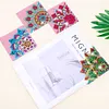 8pcs DIY Rhinestones Mosaic Diamond Painting Corner Bookmark Kit
