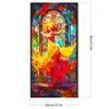 （Big Size)Dancing Girl Glass Painting-Paint by Numbers Acrylic Painting 40*80CM