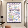 >SALE<Full Embroidery Cotton Thread 11CT Print Cute Sheep Cross Stitch 50x70cm