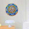 Diamond Painting Acrylic Single-Sided Drill Mandala Pendant Window Hanging Ornament