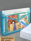 Cross Stitch Canvas Storage Bag 3D Portfolio Large Capacity
