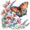 (Multi-Style) Flowers-11CT Stamped Cross Stitch 40*40cm/15.75*15.75in