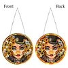 Diamond Painting Skull Beauty Pendant for Home Garden