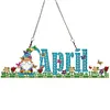 12Pcs Gnome - 5D DIY Pendant