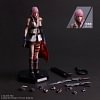 Play Arts Kai Movable Lightning - (FF13) Final Fantasy XIII Official Statue - Square Enix