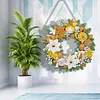 DIY Christmas Wreath Art Acylic Crystal Rhinestone Hanging Craft Kits