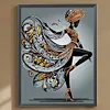 Dancing Lady-Special Shaped Diamond Painting Kit