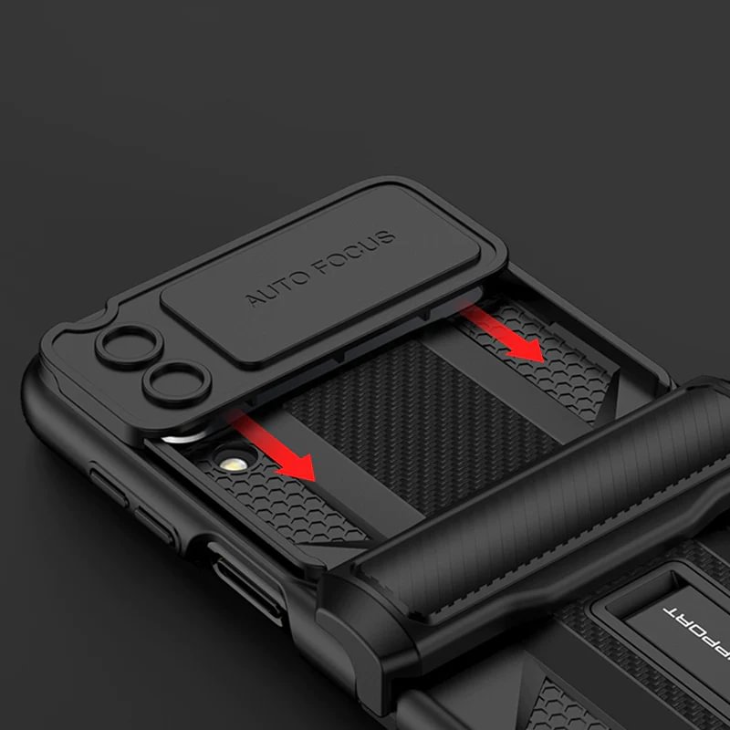 Applicable To Samsung ZFlip4 All Inclusive Creative Folding Mobile Phone Case