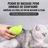 Brosse &agrave; poils d'animaux &eacute;lectrique Steamy 3 en 1