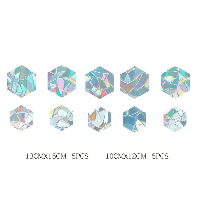 1pcs Lotus Window Decor Film Electrostatic Glass Sticker Rainbow Prism Decals Living Room Bathroom Balcony Decoration