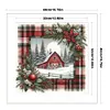 Winter Cabin-11CT Stamped Cross Stitch 40*40cm/15.75*15.75in