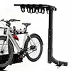 [US Local Warehouse] 4 Bike Rack Bicycle Carrier Racks Hitch Mount Double Foldable Rack for Cars Trucks SUVs and Minivans with a 2 Inch Hitch Receiver