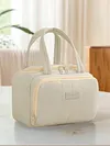 Quilted Insulated Food Container Water-Resistant Lightweight Lunch Bags for Work