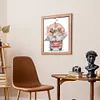 Walk With Love - 14CT/16CT Stamped Cross Stitch 17*19cm/6.69*7.48in(Brand)