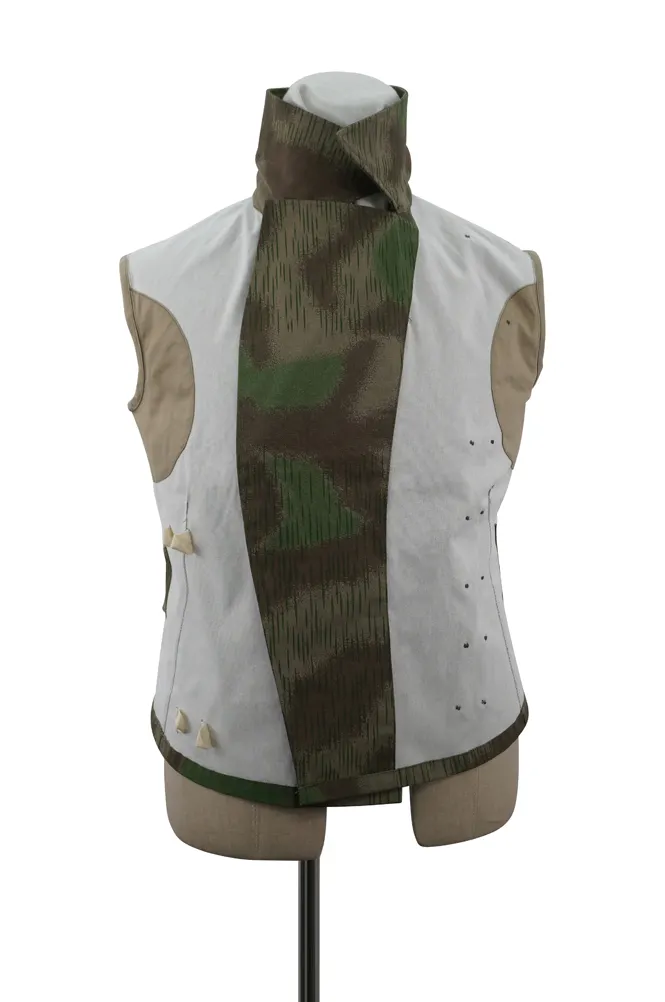   Wehrmacht German Marsh Sumpfsmuster 44 With Splinter Color Camo Panzer Wrap Jacket Type I German-Uniform