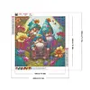 Garden Gnome-Full Round Diamond Painting 40*40CM