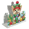 Acrylic Double Sided Christmas 5D DIY Diamond Art Paper Towel Storage Rack Decor Napkin Holder Kit
